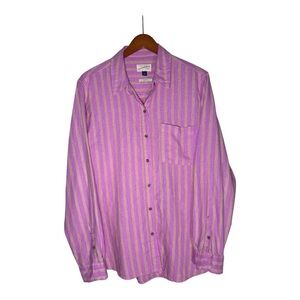 Universal Thread Lavender and Gold Striped Women’s Shirt